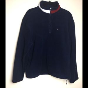Navy Blue Vintage Tommy Hilfiger pullover Fleece